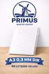 Eetpapier A3 0,3 mm dik - 50 Vel per pak