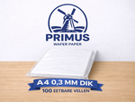 Eetpapier A4 0,3 mm dik -100 vellen per pak 