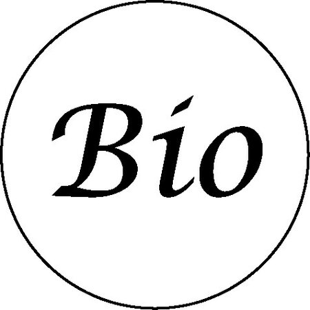Bio label 4 cm rond